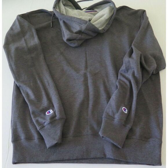 Champion Men's Size XL Gray Athleticwear Hooded Sweatshirt - Picture 8 of 8
